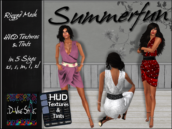 :: D!vine Style :: Summer Fun – Dress – with HUD