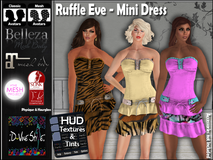 :: D!vine Style :: Ruffle Eve – Mini Dress