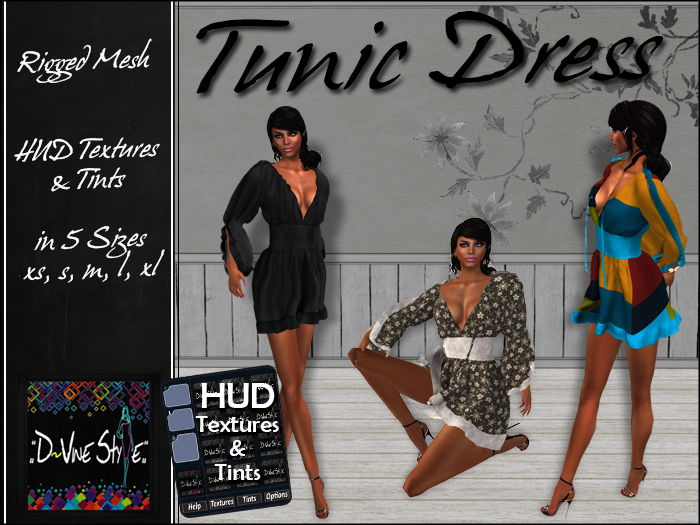 :: D!vine Style :: Tunic Dress – Tunic – with HUD