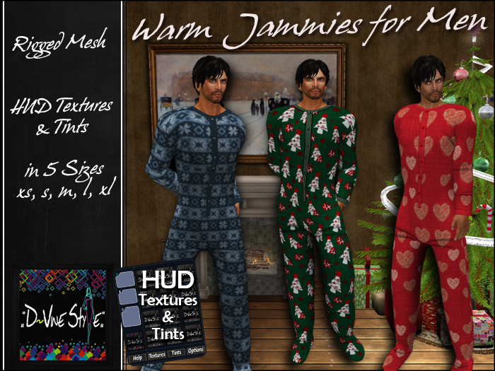 :: D!Vine Style :: Warm Jammies for Men