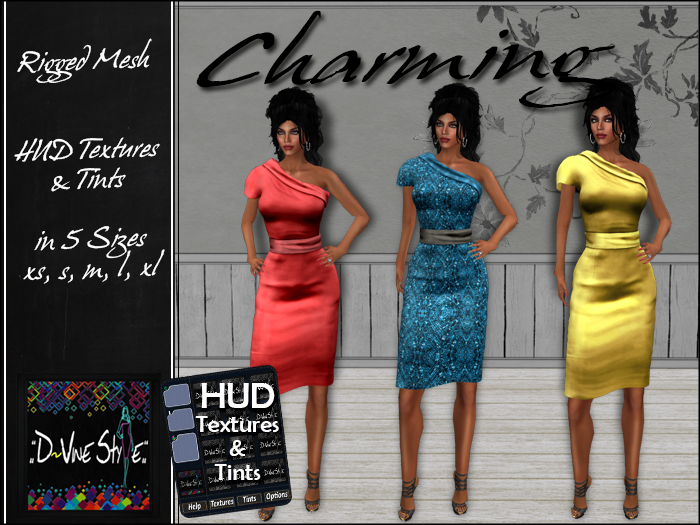 :: D!vine Style :: Charming – Dress – with HUD