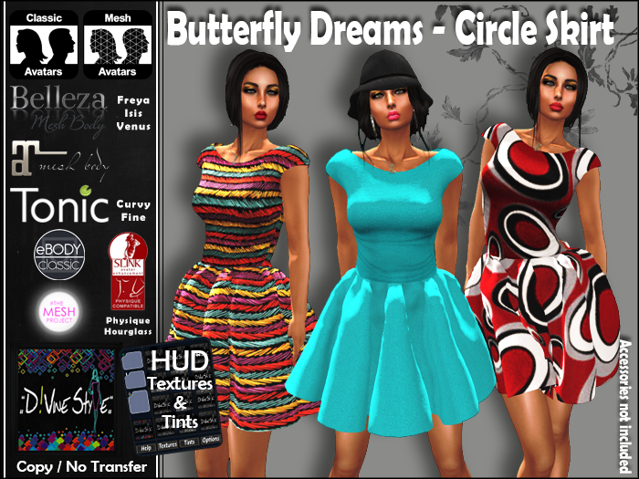 :: D!vine Style :: Butterfly Dreams – Circle Skirt Dress