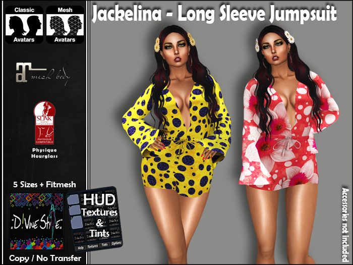 :: D!vine Style :: Jackelina – Long Sleeve Jumpsuit