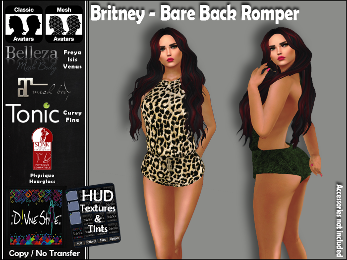 :: D!vine Style :: Britney – Bare-Back-Romper