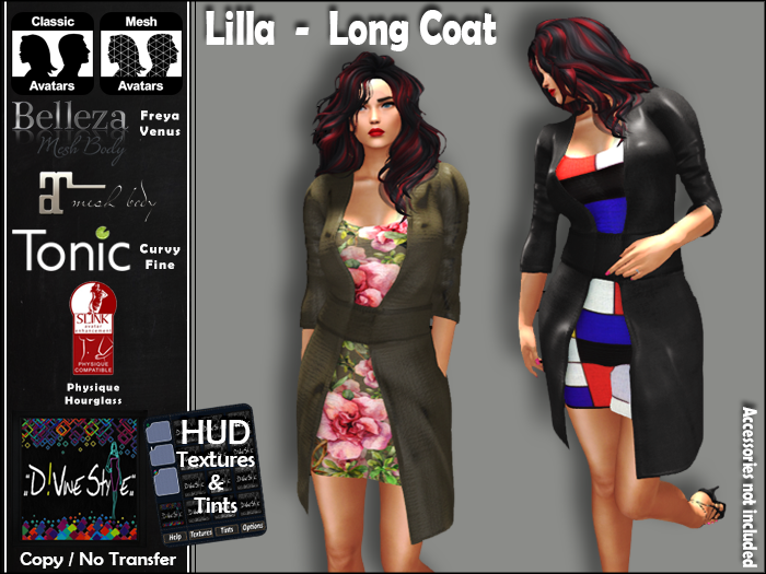 :: D!vine Style :: Lilla – Long Coat