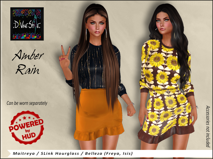 :: D!vine Style :: Amber Rain – Skirt & Top