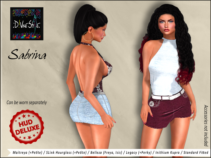 :: D!vine Style :: Sabrina – Bare back top and skirt